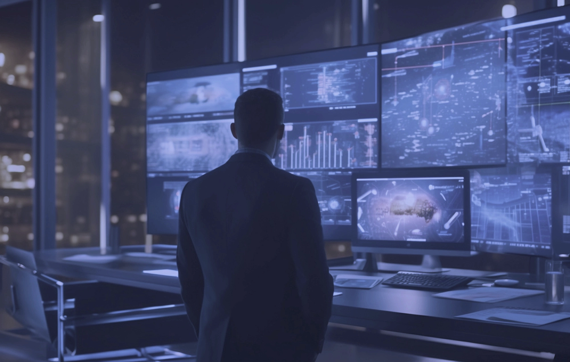 Tableau de bord de cybersécurité